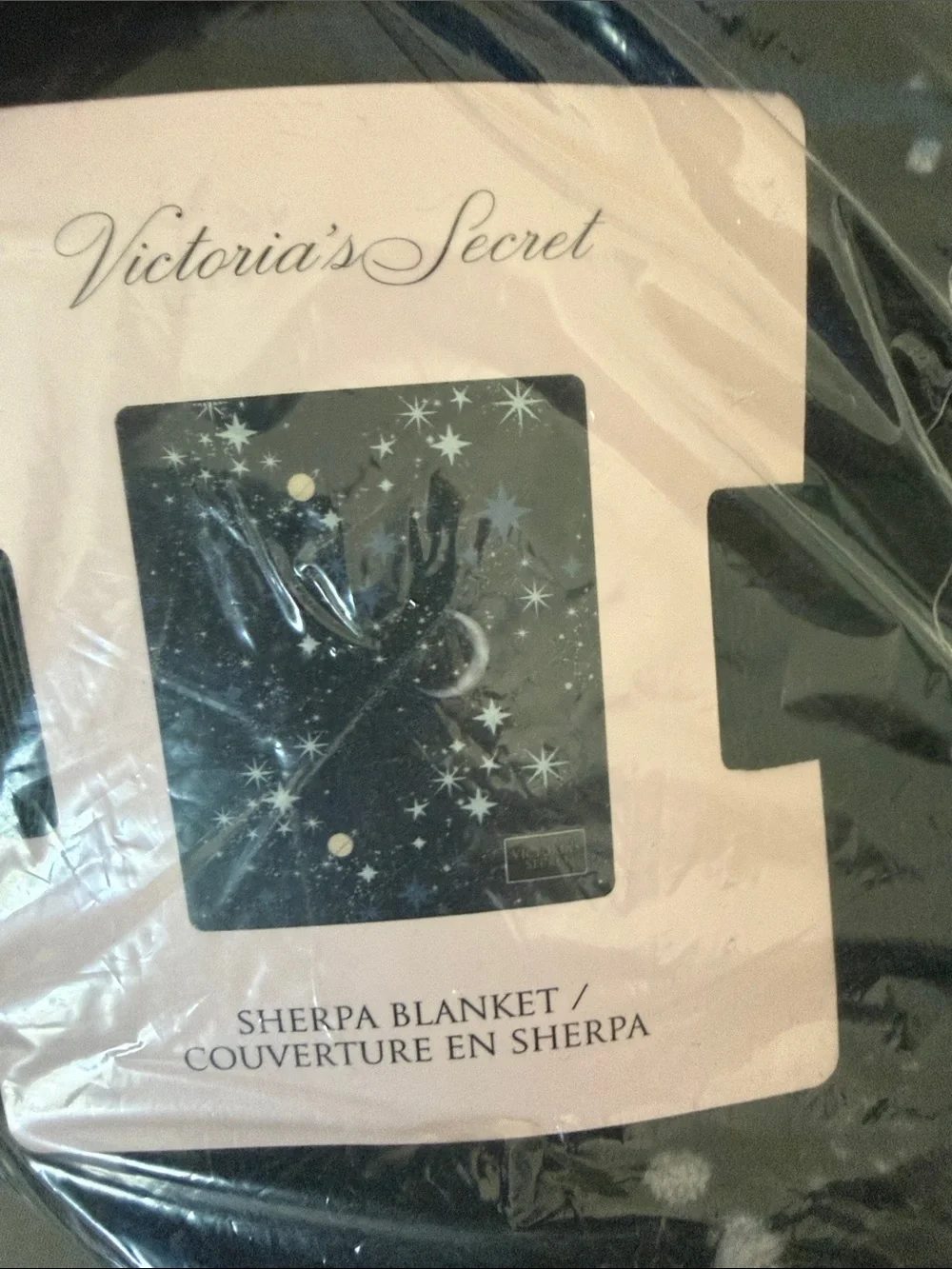 Victoria's Secret Black Star Speckle Pajama Set
